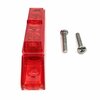 Truck-Lite Led, Red Rectangular, 5 Diode, Marker Clearance Light, Pc, 2 Screw, Fit N Forget M/C, 12V 35375R3